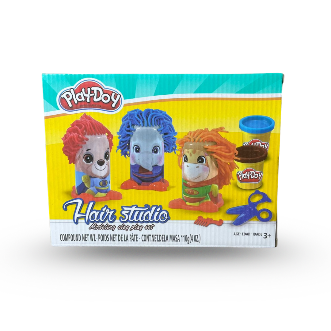 Play-Doh | Hair Studio Set | 8 Pcs