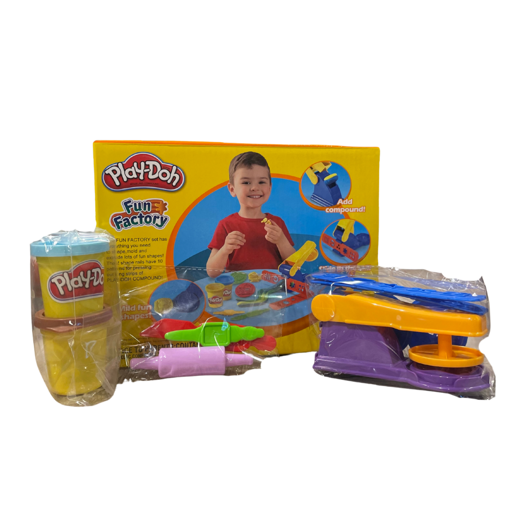 Play-Doh | Fun Factory Multicolor Set | 12 Pcs