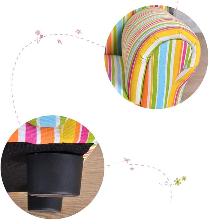 Stripe Ballet Sofa - Pink Stripes