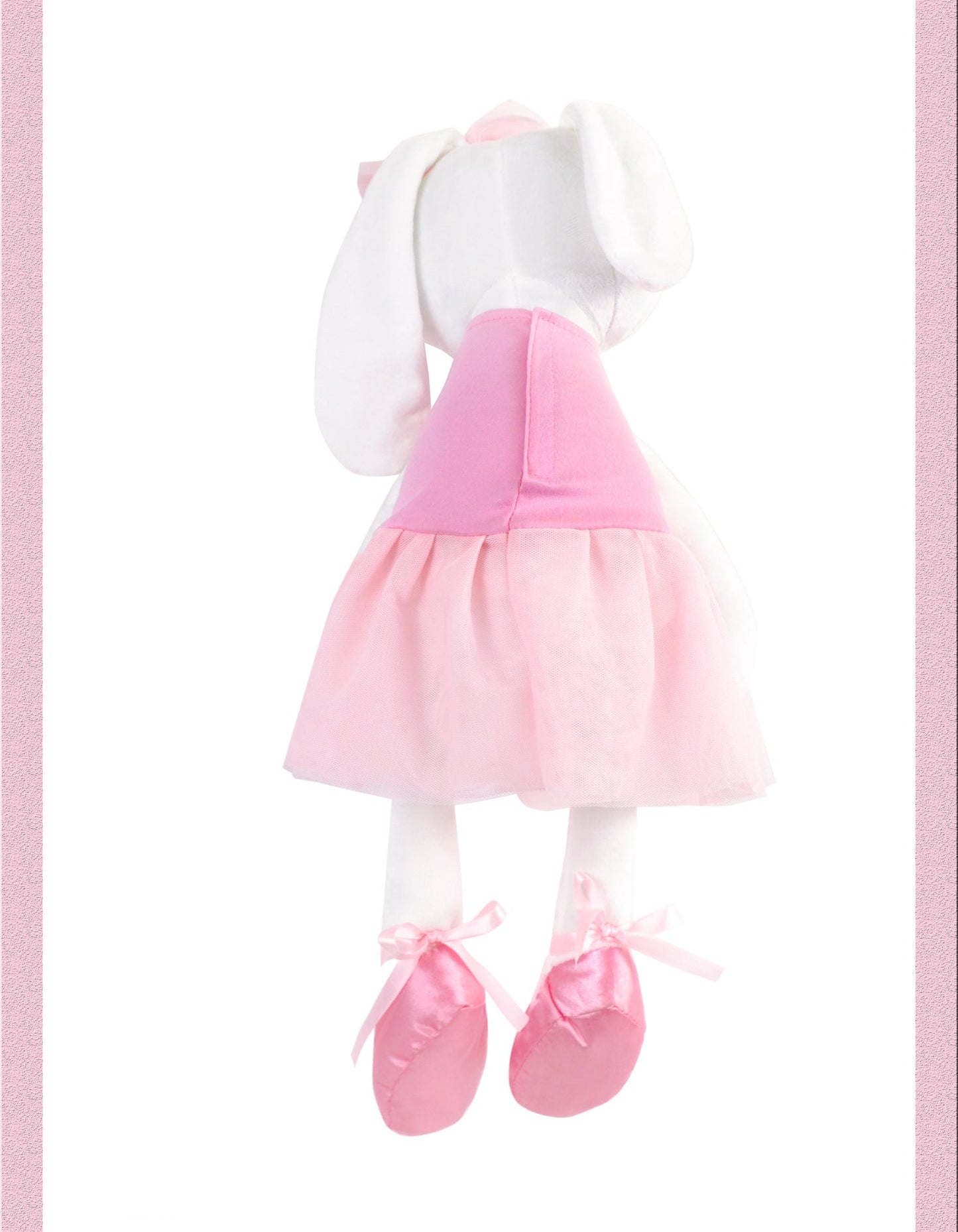 Pink Dressed Up Ballerina Rabbit - 50 cm