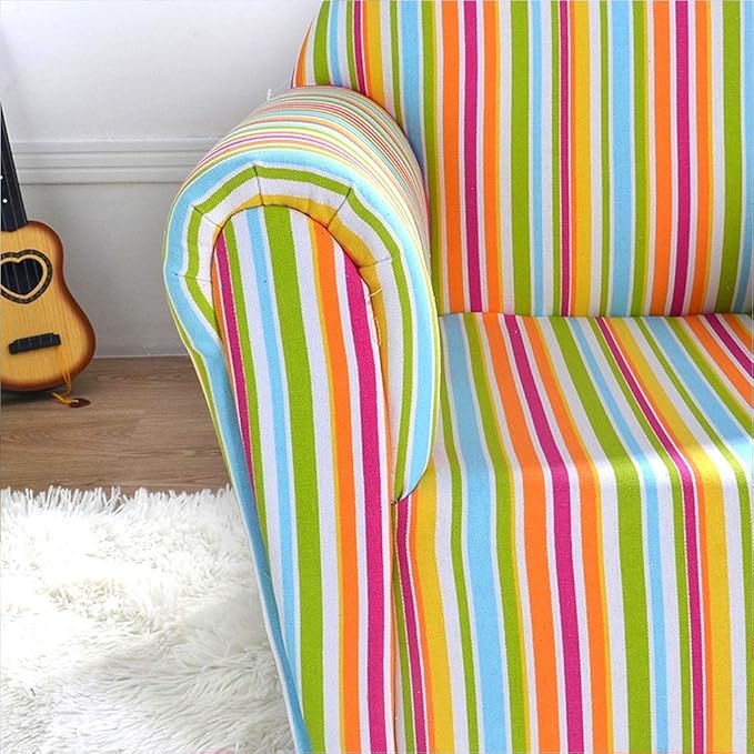 Stripe Ballet Sofa - Pink Stripes