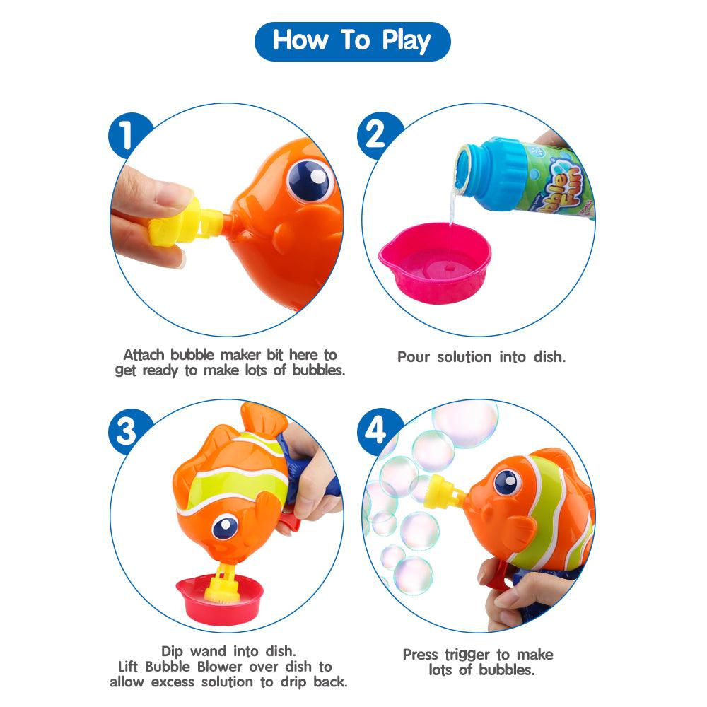 Friction Power Bubble Fish - Leah