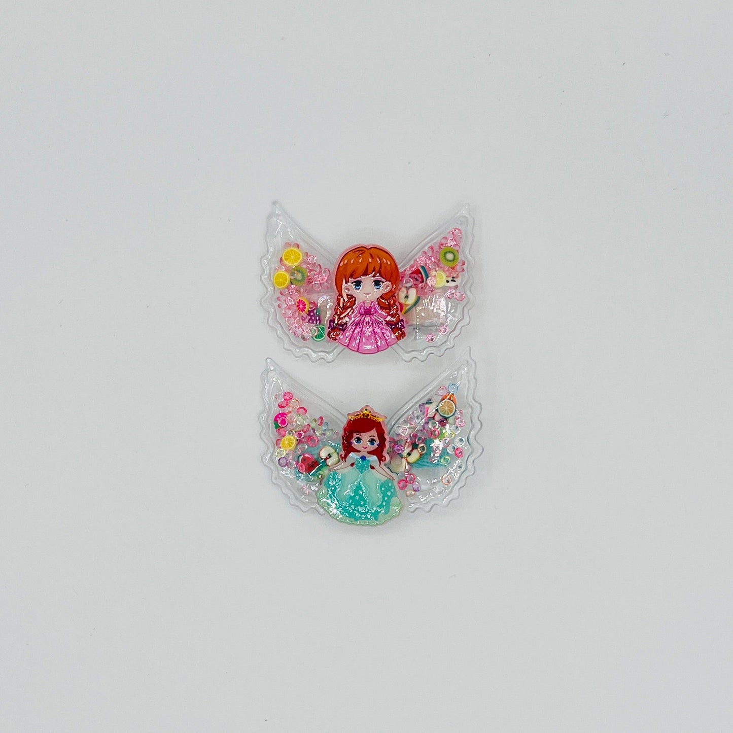 Princess Hair Clips - Leah
