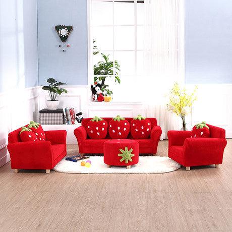 Red Strawberry Sofa - 2 Seater