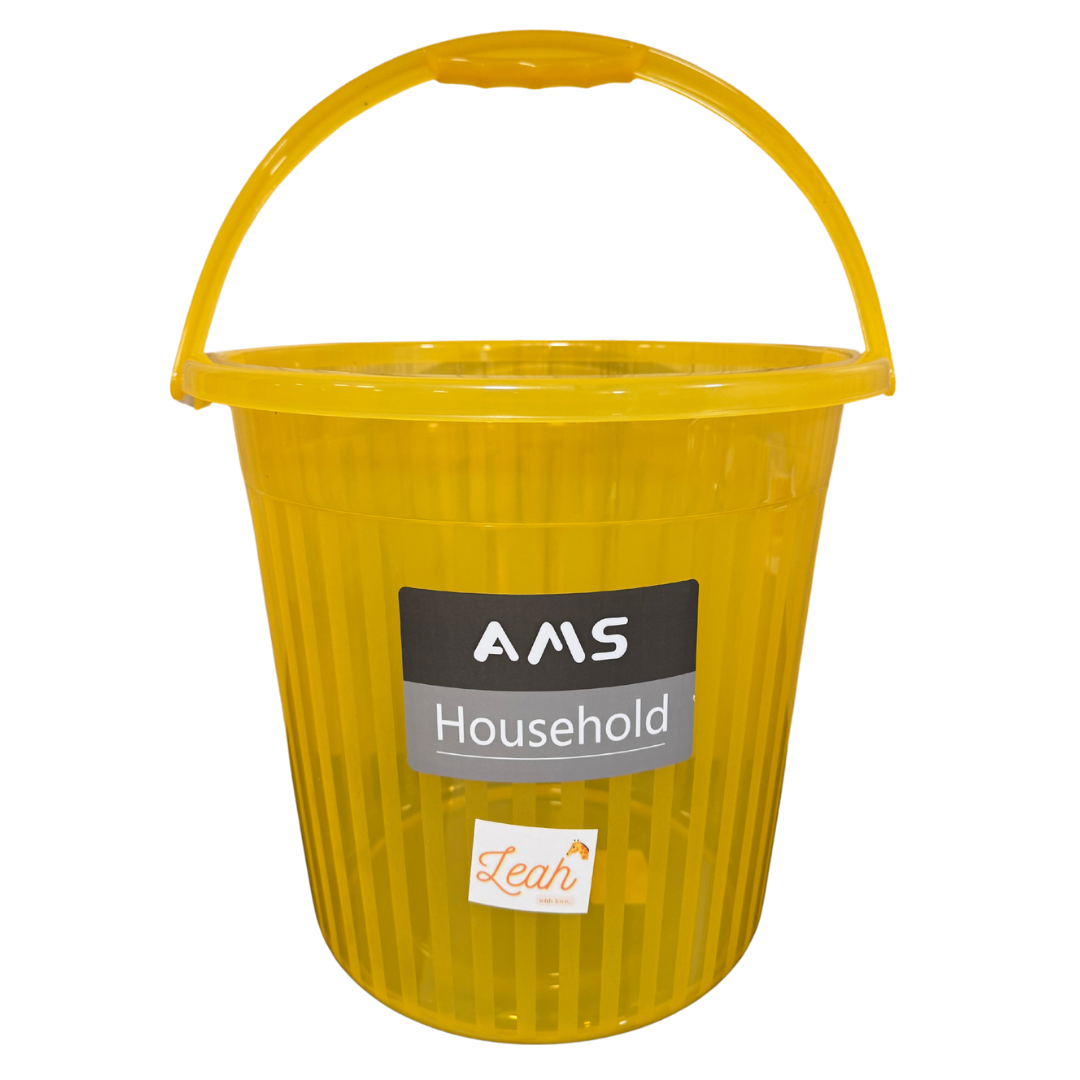 Large Bathing Bucket - Yellow