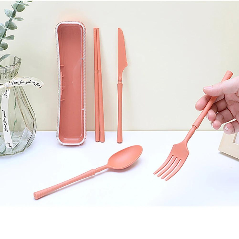 Wheat straw 16pc Cutlery set