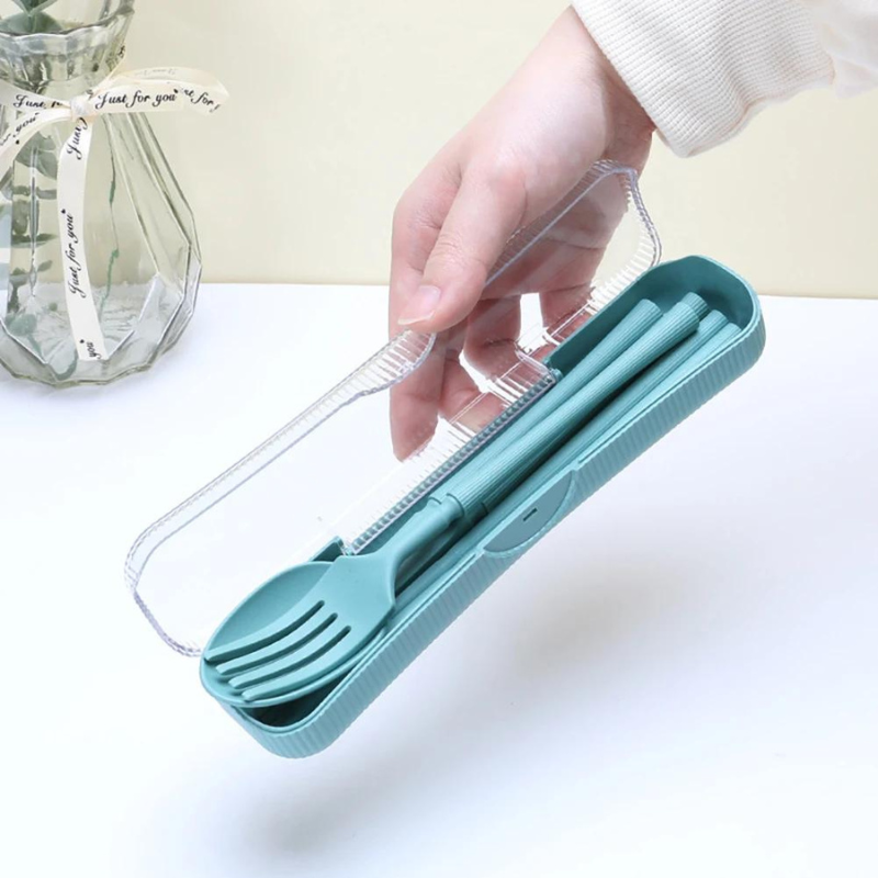 Wheat straw 16pc Cutlery set