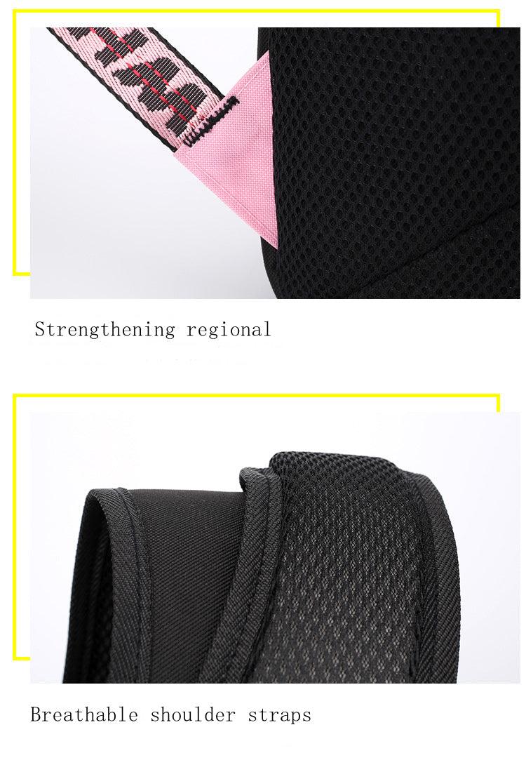 Canvas Backpack - Black - Leah