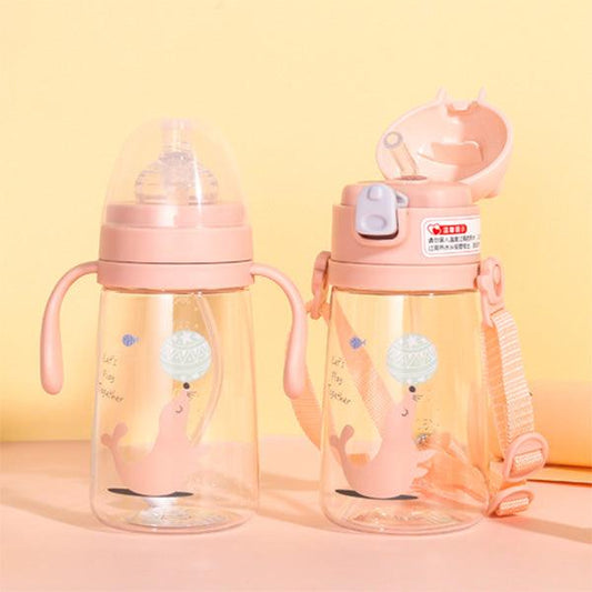 Cute Animal Water Bottle - 450 ML - Leah