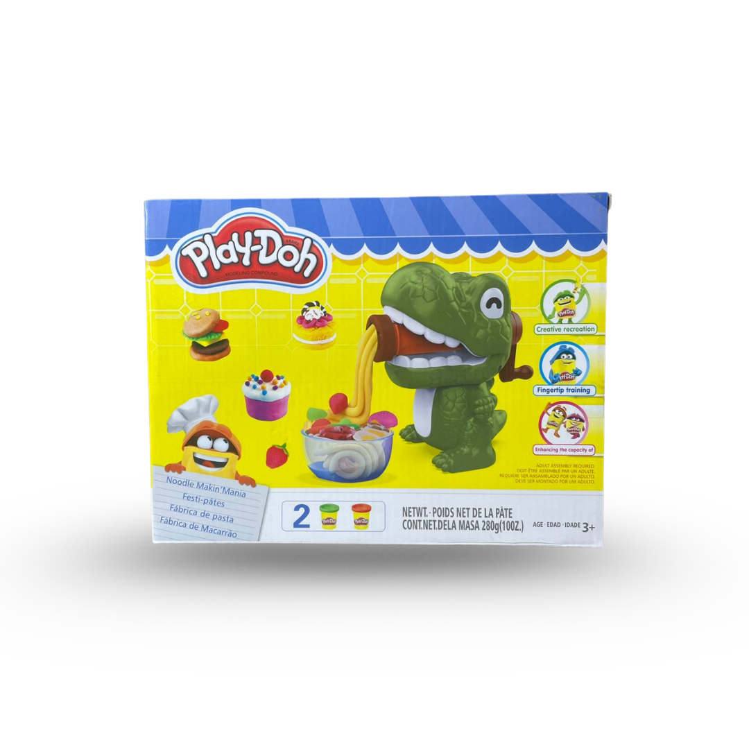 Play-Doh | Dino Noodle Set | 15 Pcs