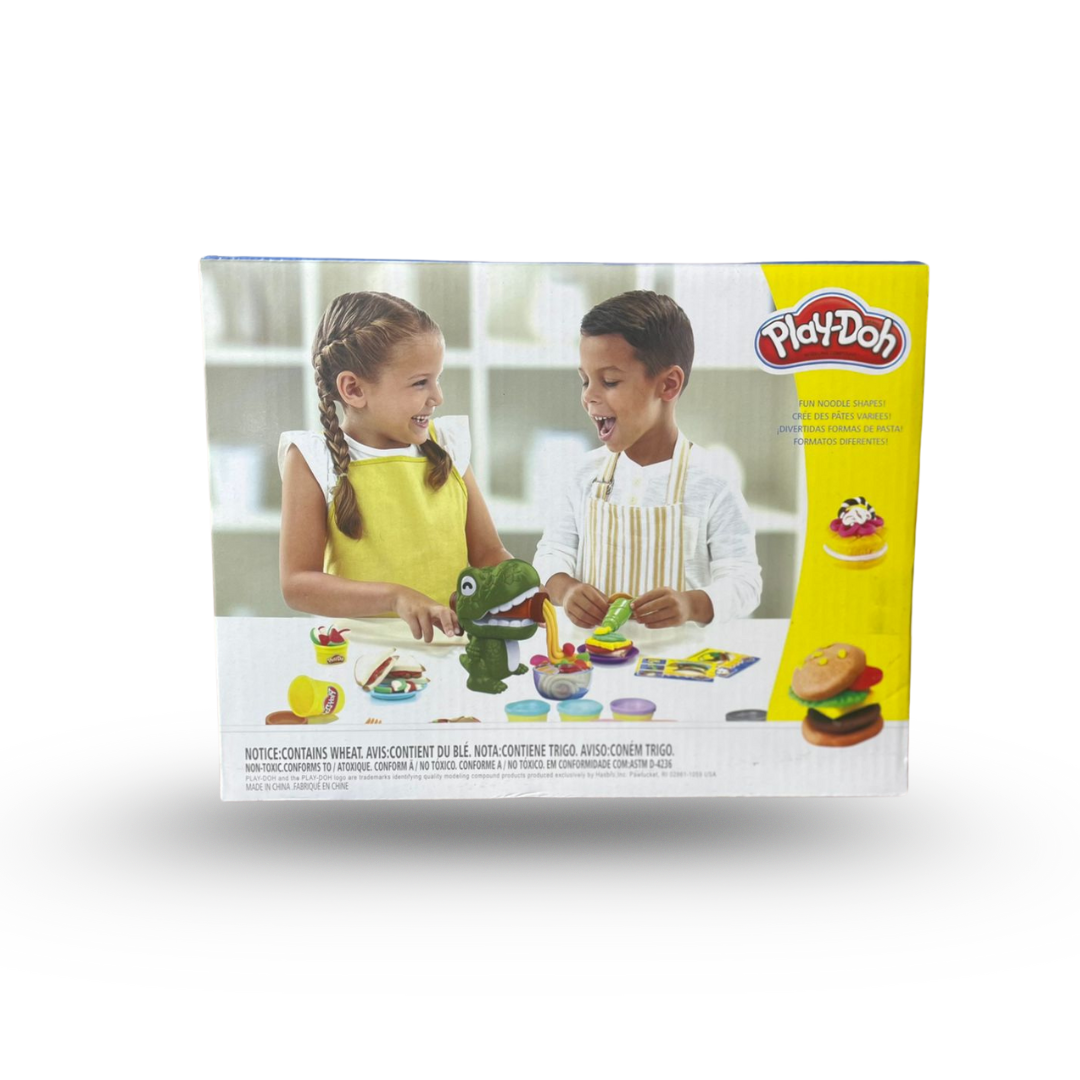 Play-Doh | Dino Noodle Set | 15 Pcs