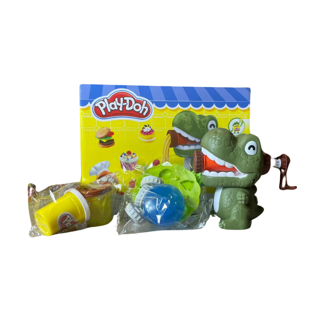 Play-Doh | Dino Noodle Set | 15 Pcs