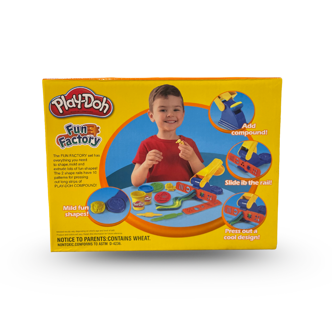 Play-Doh | Fun Factory Multicolor Set | 12 Pcs