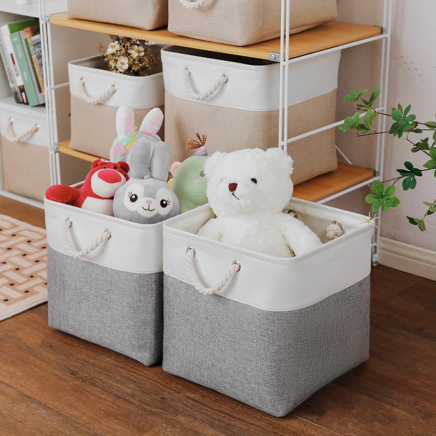 Canvas Fabric Storage Box