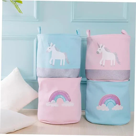 Rainbow Storage Basket - Pink