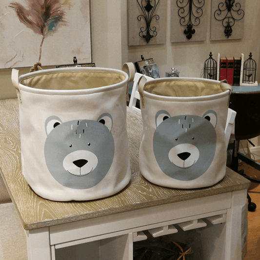 Colourful Animal Storage Baskets - Leah