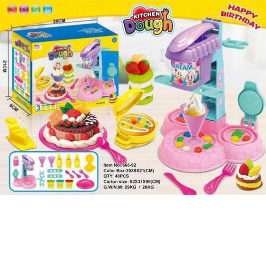 Kitchen Dough | Ice Cream Machine Set | 21 Pcs