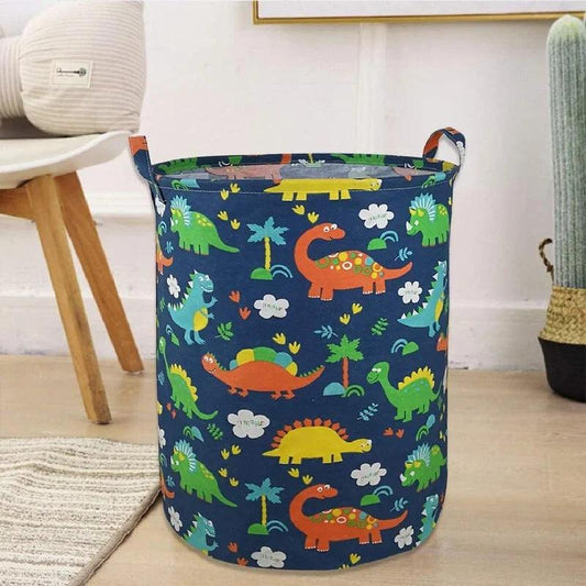 Animal Canvas Storage Baskets - Leah