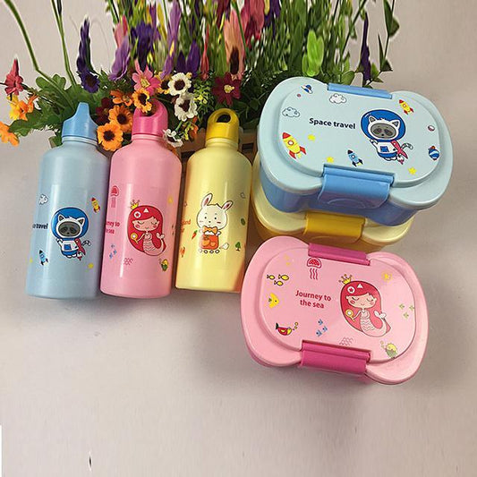 Space Travel Lunch Box and Bottle Set - Leah