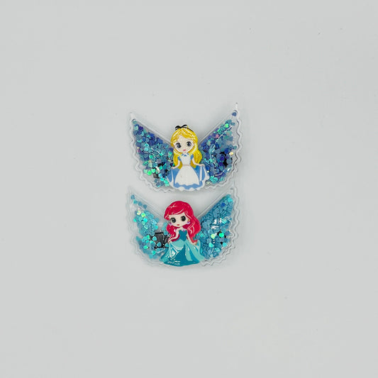 Princess Hair Clips - Leah