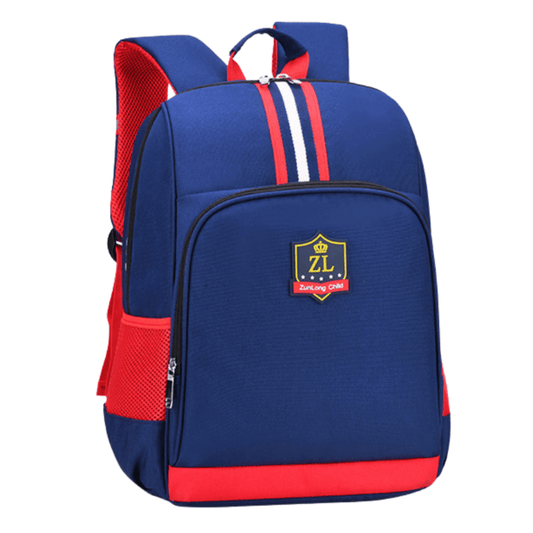 Inverted Stripes Backpack - Blue - Leah