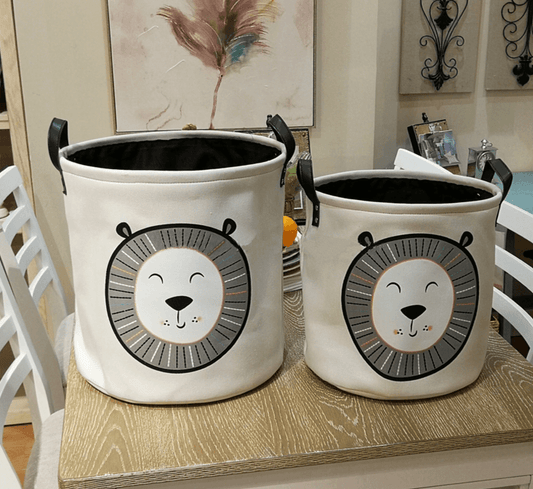 Colourful Animal Storage Baskets - Leah