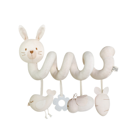 Organic Cotton Activity Spiral - Rabbit