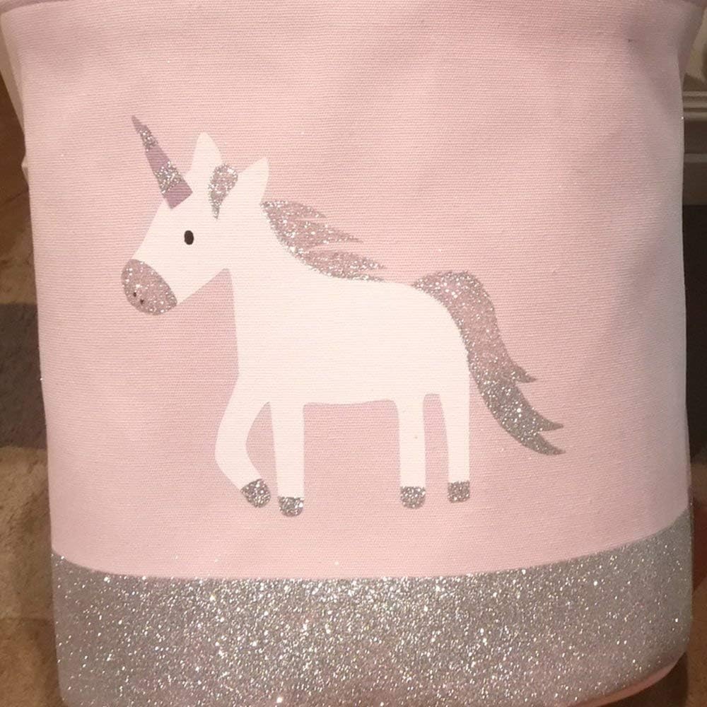 Unicorn Storage Basket - Pink