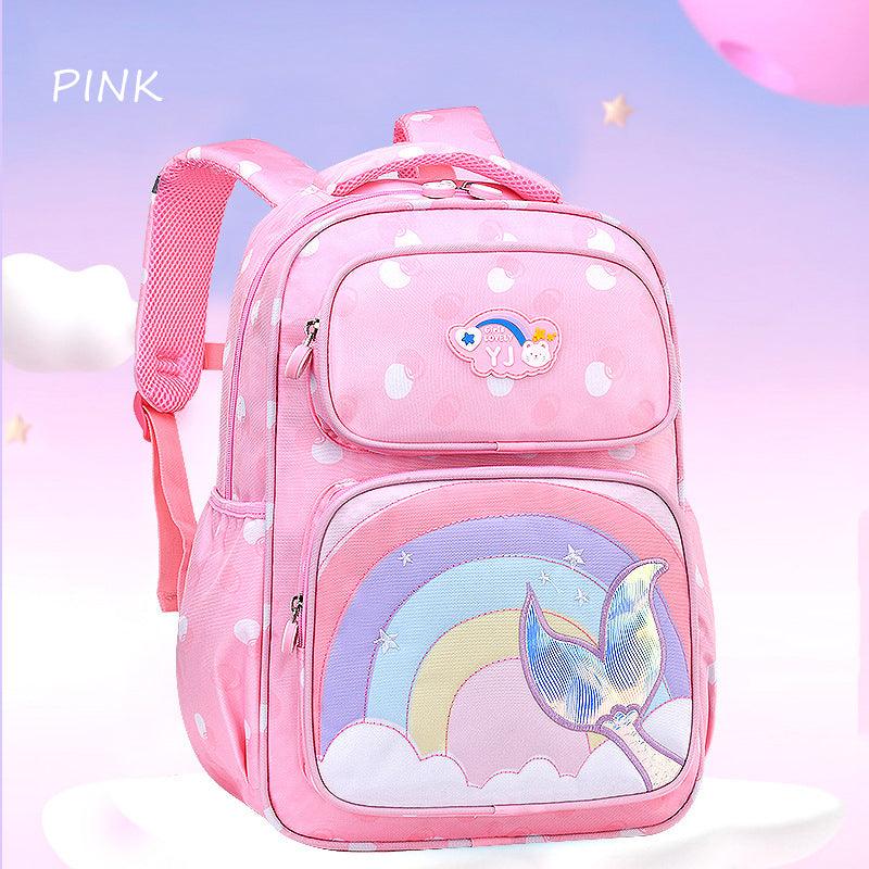 Rainbow Backpack - Tea Pink - Leah