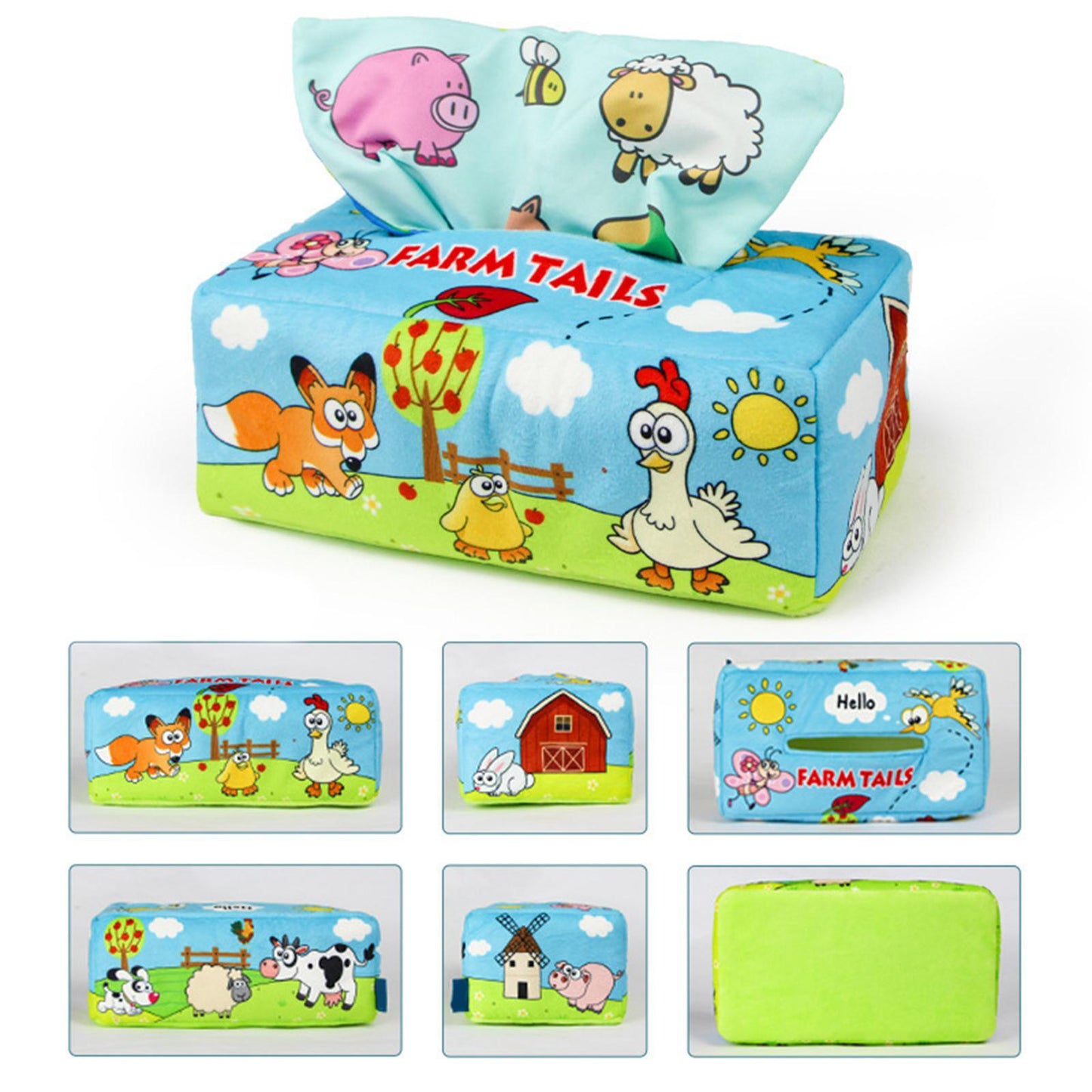 Baby Wipes - Farm Animals