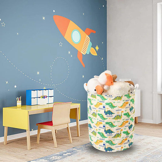 Animal Canvas Storage Baskets - Leah